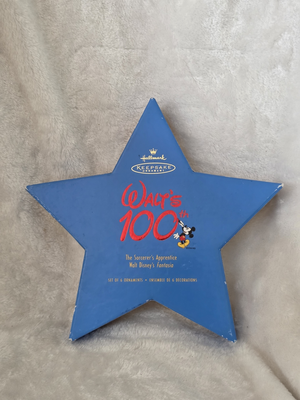 2001 Hallmark Disney Walt’s 100th Sorcerer’s Apprentice Pewter Ornaments Set